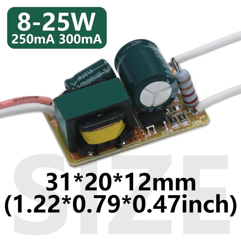 سائق LED 18 36W DC54 108V 300mA محول طاقة لتجهيزات الإضاءة LED - Image 3